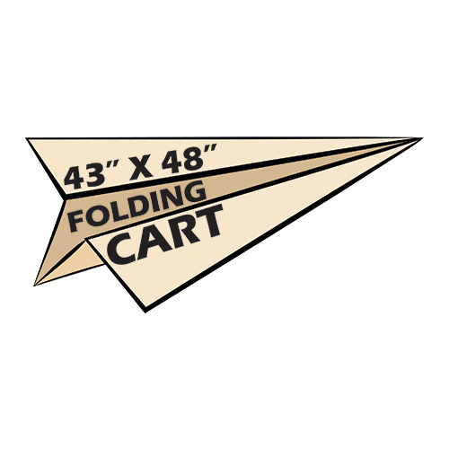 43” x 48” Folding Cart - Wellmaster