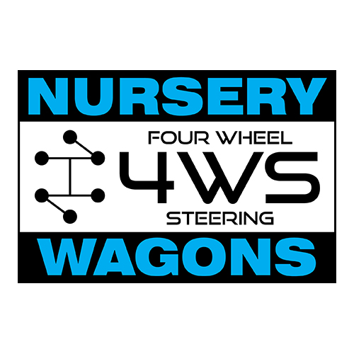 Four Wheel Steering Nursery Wagons (Mini) - Wellmaster
