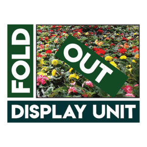 Wellmaster Fold Out Display Unit greenhouse and nursery products