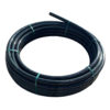 100' Poly Pipe - Green Stripe