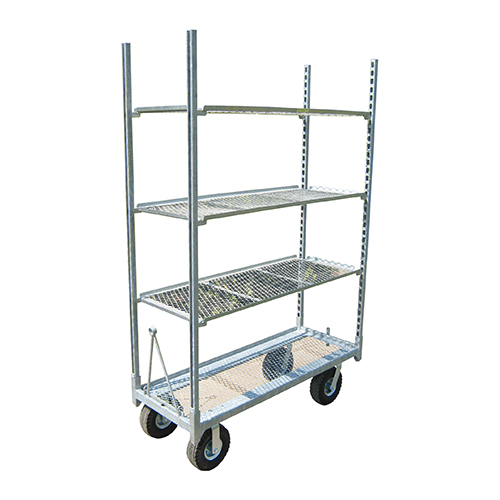 Transportation Carts with Hook End Shelves - Wellmaster
