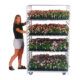 Cart with flowers
