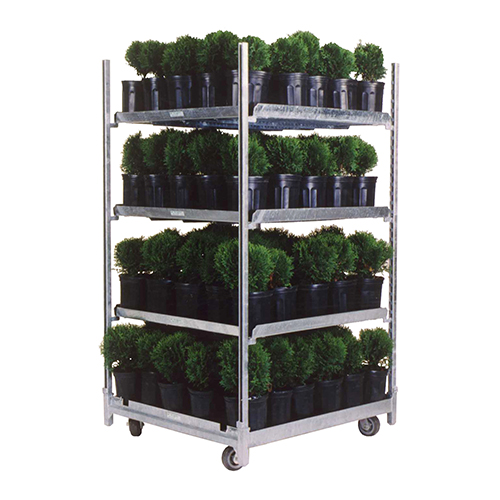 Nursery Carts with Hook End Shelves - Wellmaster