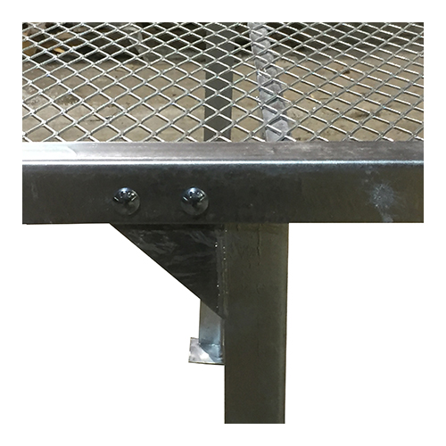 4′ x 8′ Display Bench - Wellmaster