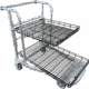 Wellmaster Nesting Shopping Cart 5 inch casters