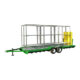 Tandem Axle Trailer Loaded