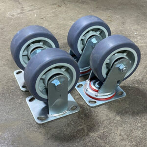 2” x 5” QSP Casters (Set of 4) - Wellmaster