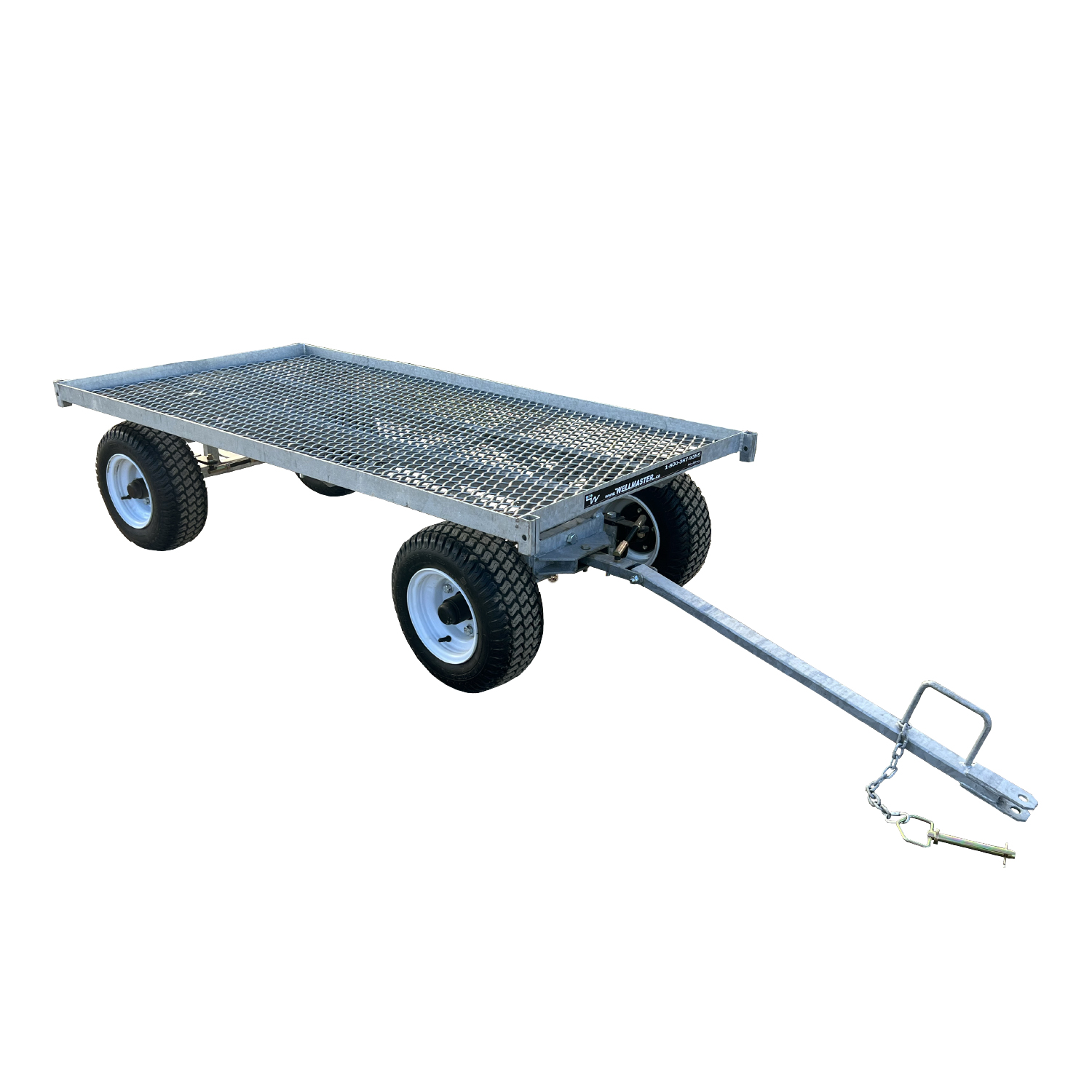 3′ x 6′ Four Wheel Steering Nursery Wagons - 3′ x 6′