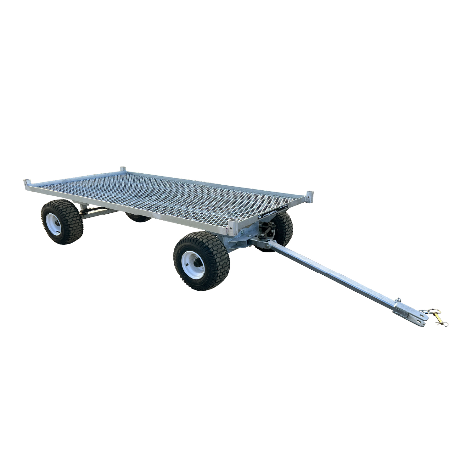 4x8_1 Four Wheel Steering Nursery Wagons - 4′ x 8′