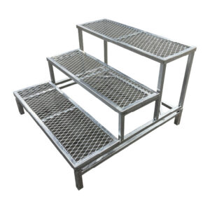 3 Step Square Display Bench - Wellmaster