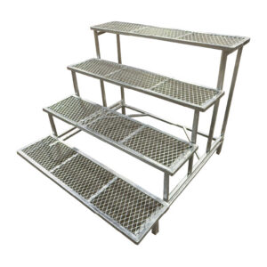 4 Step Square Display Bench - Wellmaster